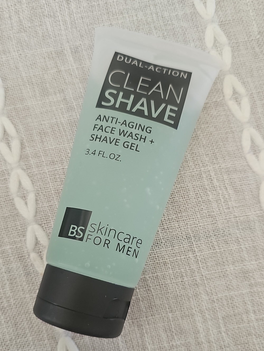 Beauty Society - Clean Shave Anti-Aging Face Wash + Shave Gel - NEVER OPENED